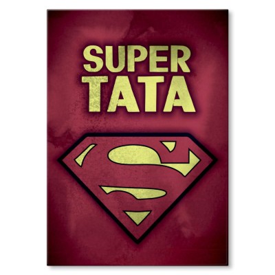 Plakat metalowy Super tata Prezent