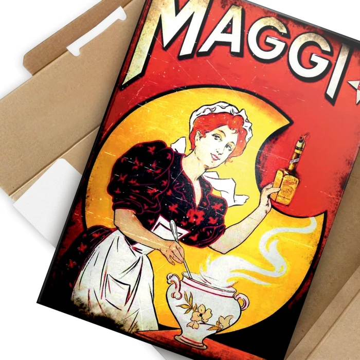 Plakat metalowy Reklama Maggi Prezent