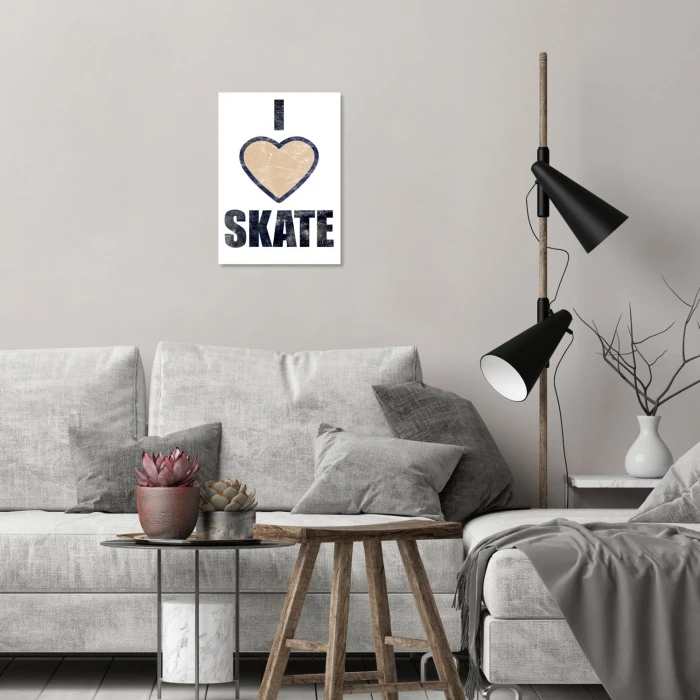 Plakat metalowy Deskorolka skate Prezent