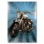 Plakat metalowy Motocykl Prezent