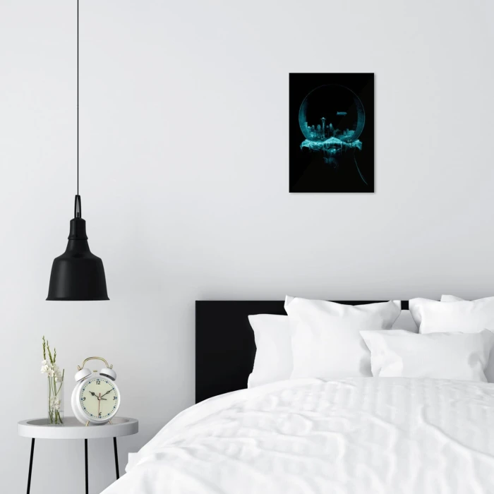 Plakat metalowy Jellyfish 2 Prezent