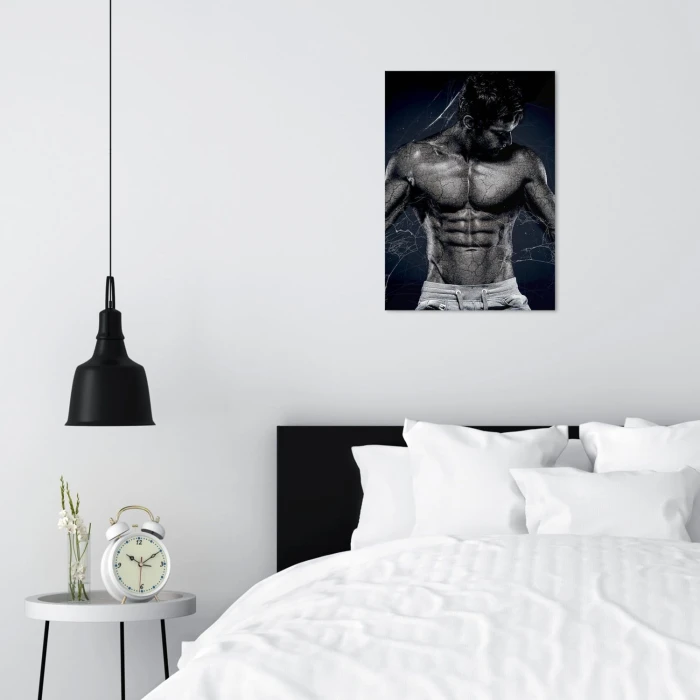 Plakat metalowy Mężczyzna Prezent
