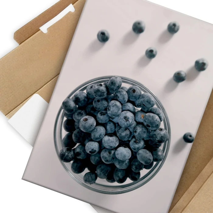 Plakat metalowy Jagody Prezent