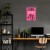Plakat metalowy Girl boss szefowa Prezent