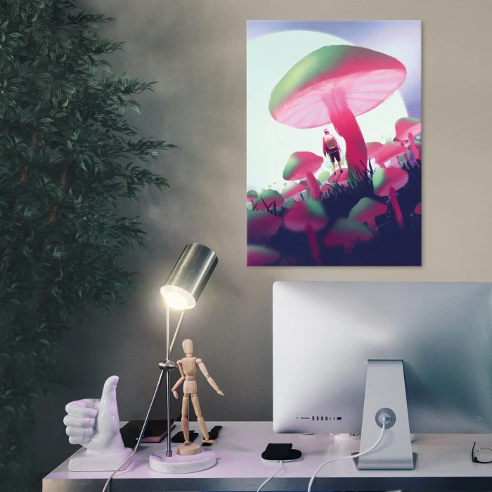 Plakat metalowy Magiczny ogród Prezent
