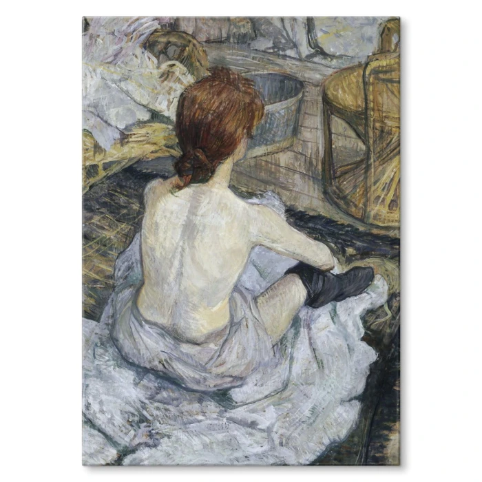Plakat metalowy Lautrec Kobieta Prezent