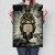 Plakat metalowy Facet na motorze Prezent