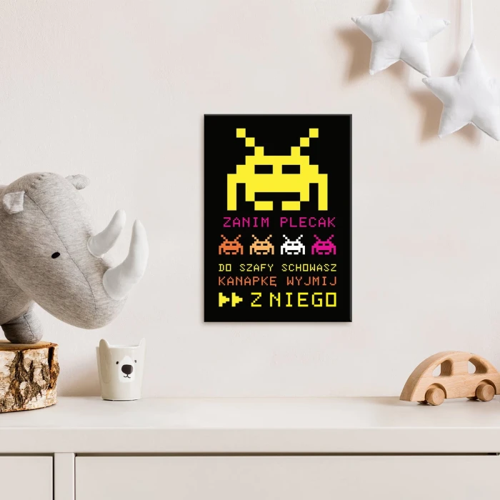 Plakat metalowy Dobra rada Prezent