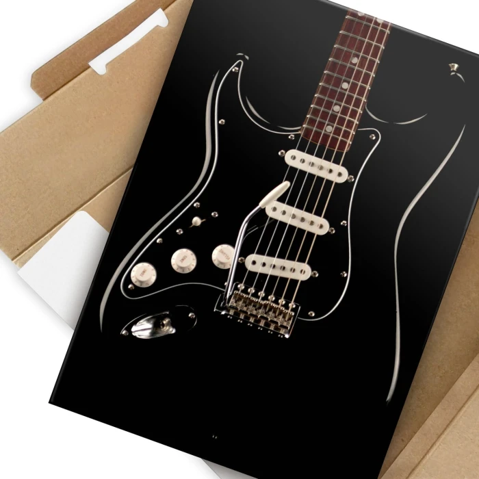 Plakat metalowy Gitara Prezent
