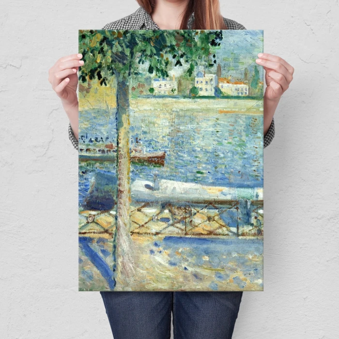 Plakat metalowy Edvard Munch Saint-Cloud Prezent