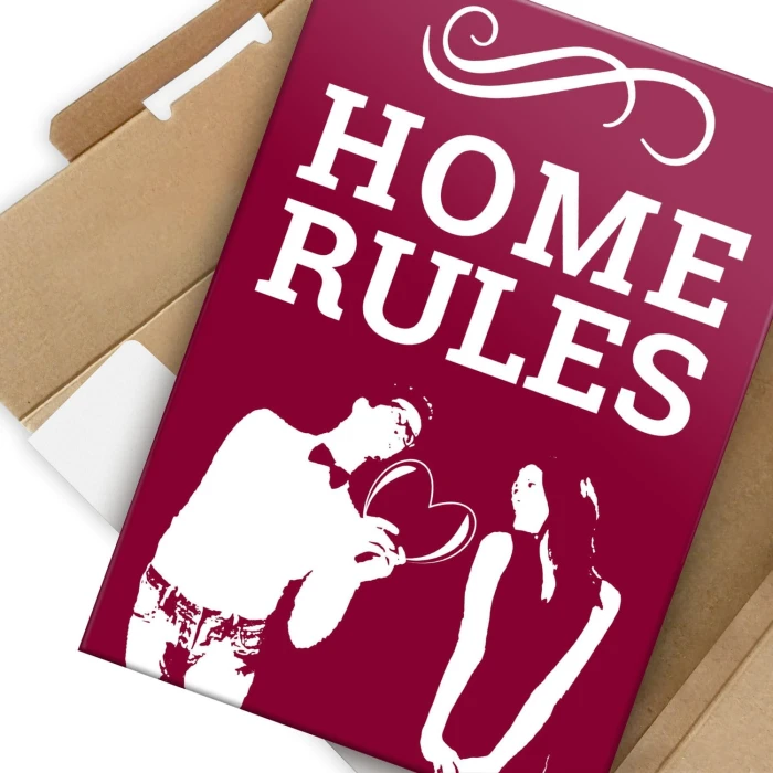 Plakat metalowy Zasady Dom Prezent