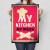 Plakat metalowy My kitchen my rules Prezent