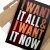Plakat metalowy I want it all Prezent