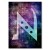 Plakat metalowy Litera N Prezent