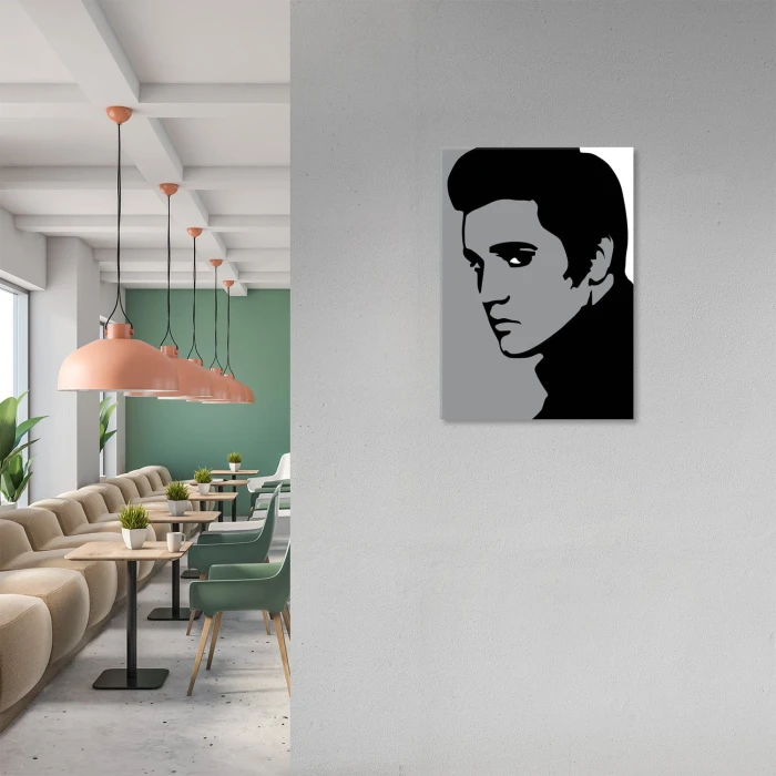 Plakat metalowy Elvis Presley Prezent