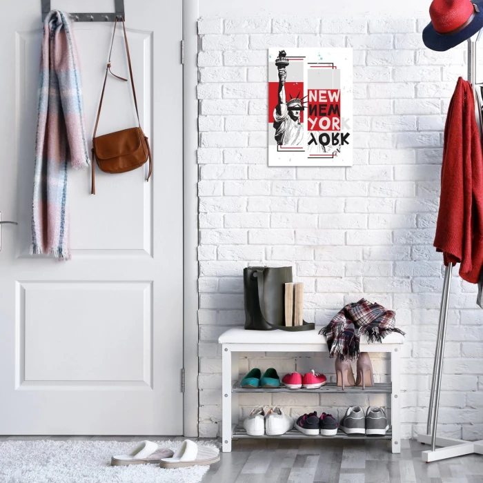 Plakat metalowy New York Nowy Jork Prezent