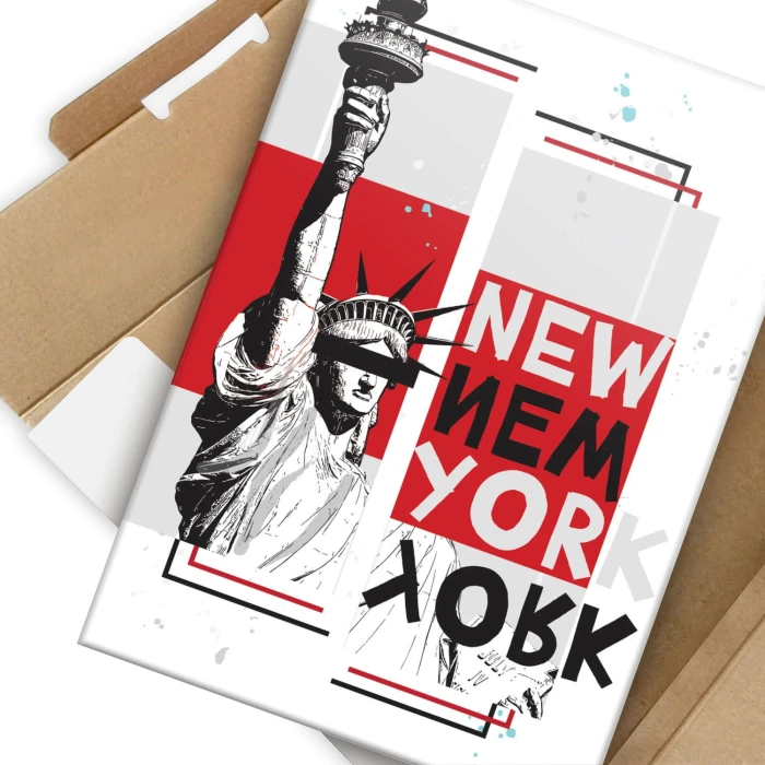 Plakat metalowy New York Nowy Jork Prezent