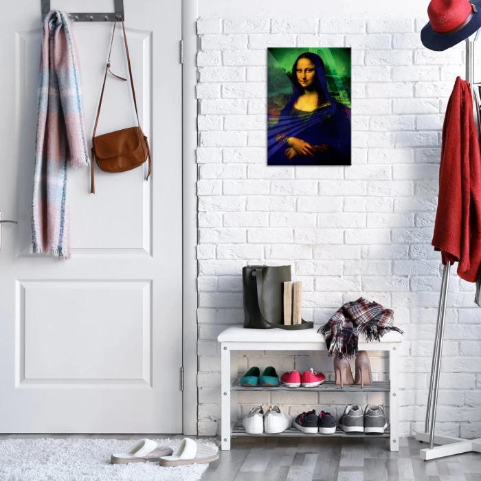 Plakat metalowy Lisa Prezent
