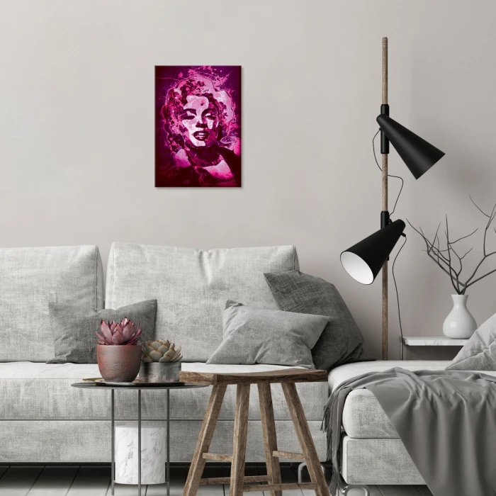 Plakat metalowy Star Lady Prezent