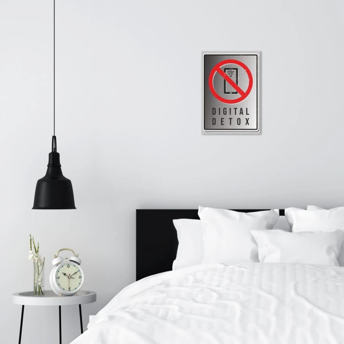 Plakat metalowy DIGITAL DETOX Prezent