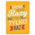 Plakat metalowy Mierz dwa razy Prezent