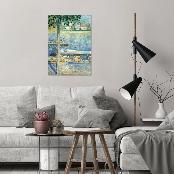 Plakat metalowy Edvard Munch Saint-Cloud Prezent