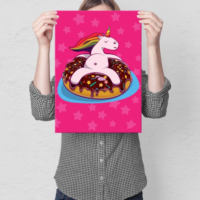 Plakat metalowy Sweet Unicorn Prezent