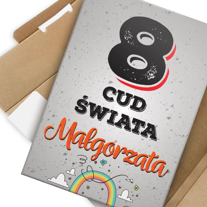 Plakat metalowy Małgorzata Prezent
