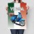 Plakat metalowy Skuter Vespa niebieski Prezent