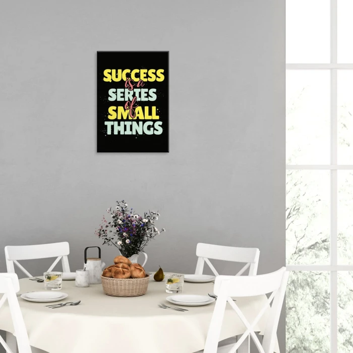 Plakat metalowy Sukces Prezent