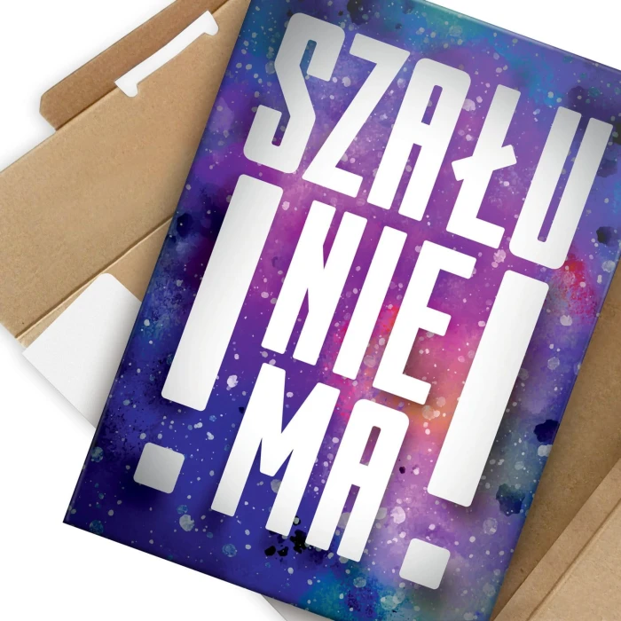 Plakat metalowy Szału nie ma Prezent