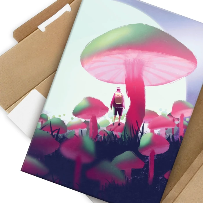 Plakat metalowy Magiczny ogród Prezent