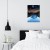 Plakat metalowy Nocny lisek Prezent