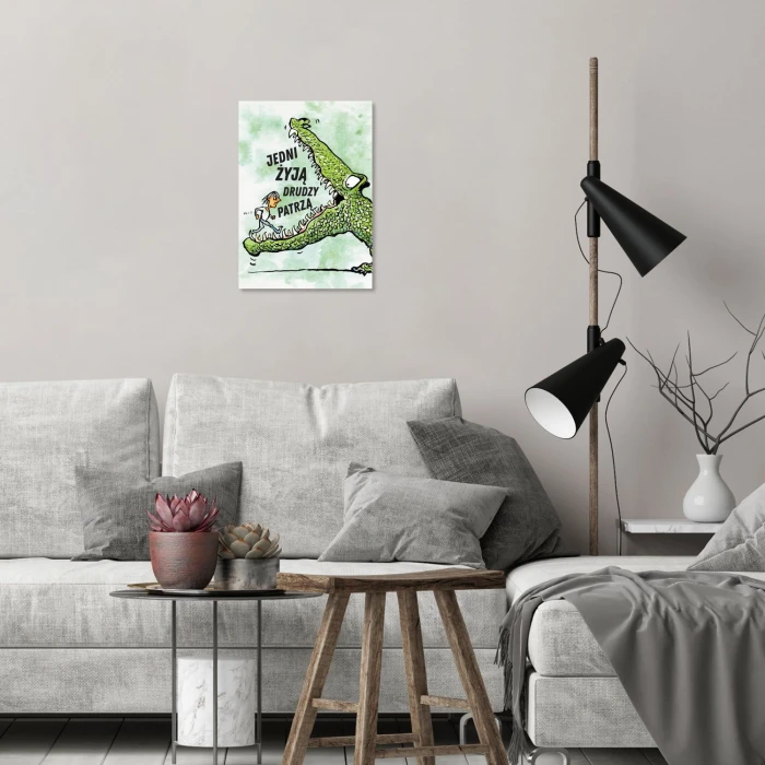 Plakat metalowy Jedni żyją Prezent
