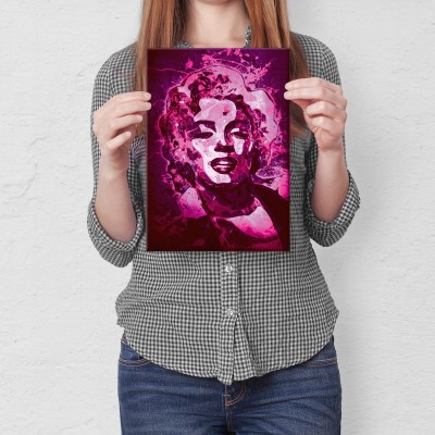 Plakat metalowy Star Lady Prezent