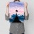 Plakat metalowy Mountain girl Prezent