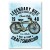 Plakat metalowy Legendary bike Prezent