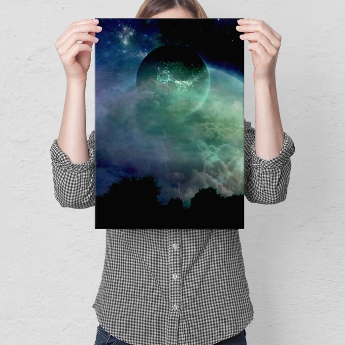 Plakat metalowy Magic moon Prezent