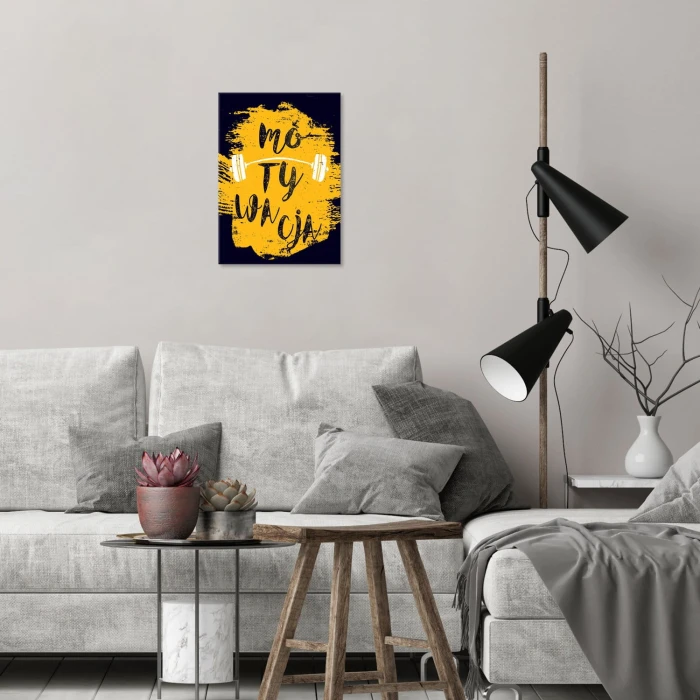 Plakat metalowy Motywacja Prezent