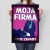 Plakat metalowy Moja firma moje zasady Prezent