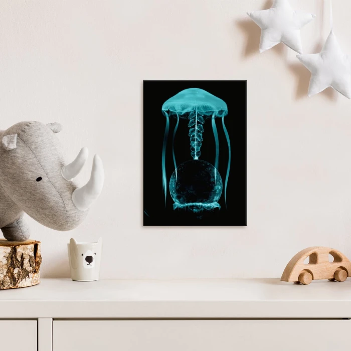 Plakat metalowy Jellyfish 1 Prezent