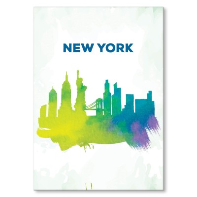 Plakat metalowy New York Nowy Jork Prezent