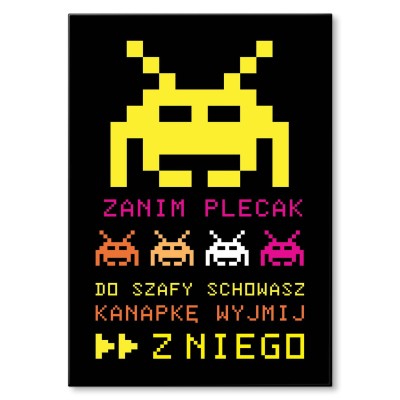 Plakat metalowy Dobra rada Prezent
