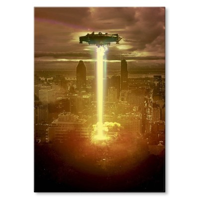 Plakat metalowy Inwazja Prezent