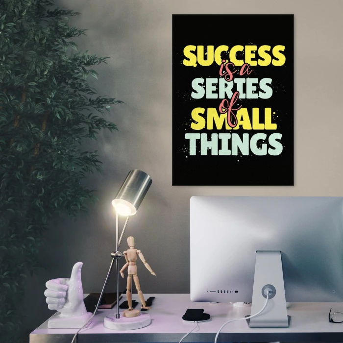Plakat metalowy Sukces Prezent