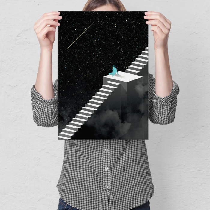 Plakat metalowy  Prezent