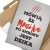 Plakat metalowy Monika jest dzika Prezent