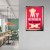 Plakat metalowy My kitchen my rules Prezent