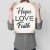 Plakat metalowy Hope Love Faith Prezent