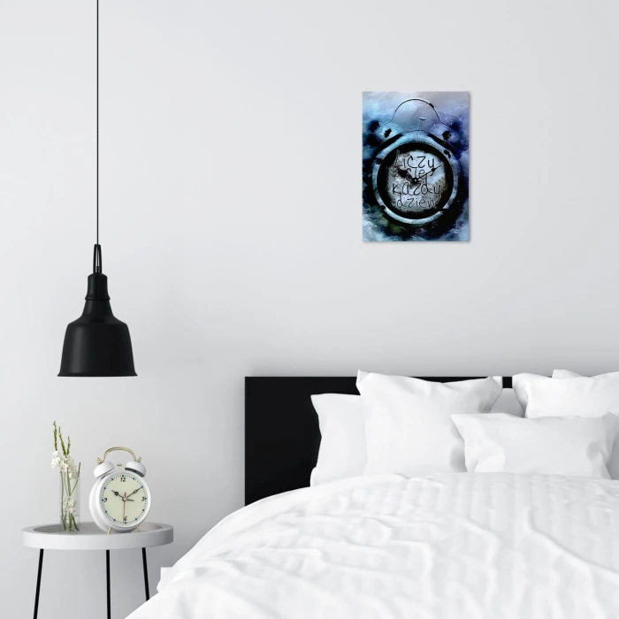 Plakat metalowy każdy dzień vintage Prezent